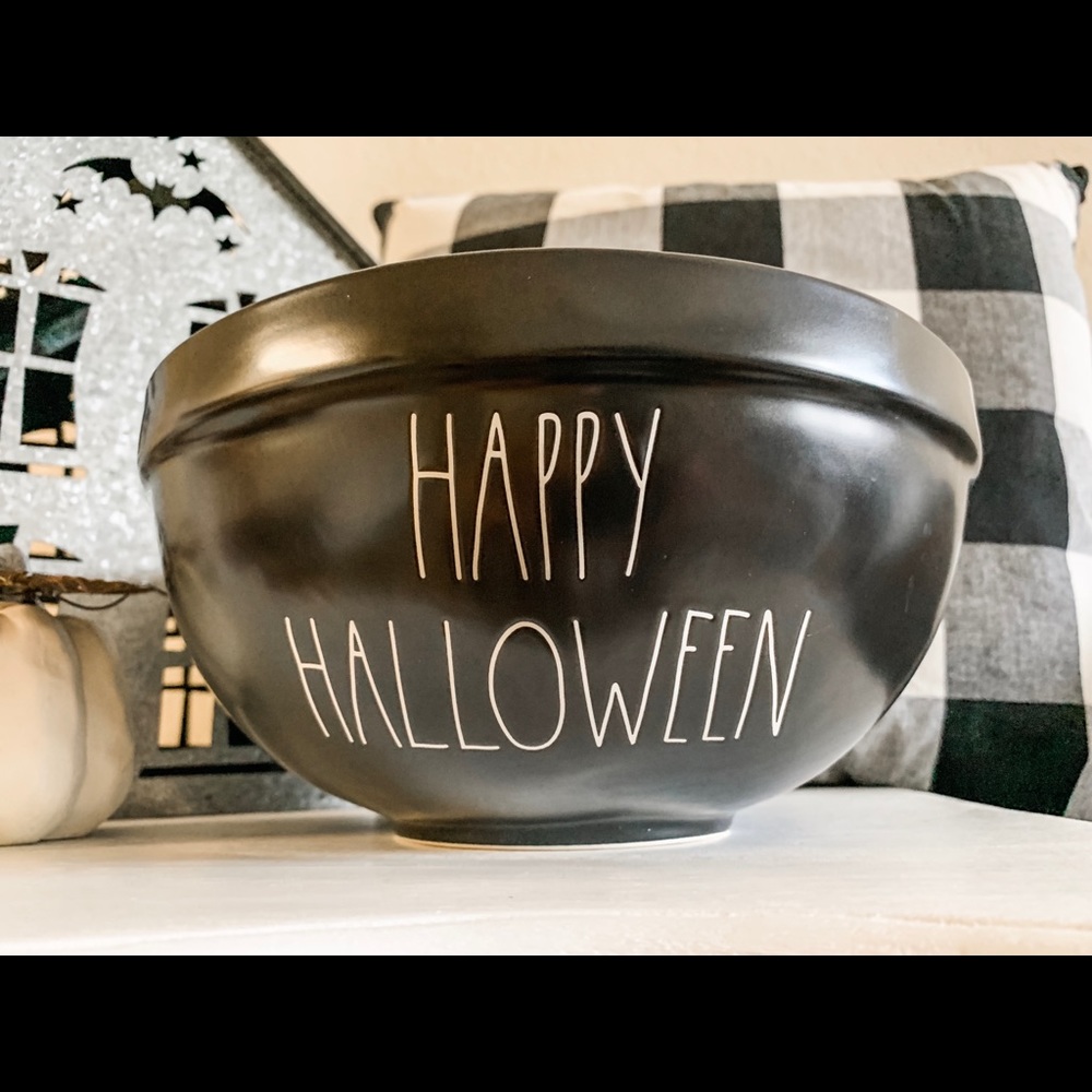 Rae Dunn Happy Halloween Mixing Bowl